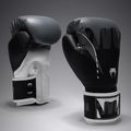 Bokso pirštinės Venum Adrenaline Boxing black/silver grey 2