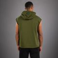 Vyriškas džemperis Venum Muay Thai VT Sleeveless Hoodie military green 2