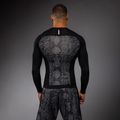 Vyriškas rashguard ilgomis rankovėmis Venum G-Fit Scales Rashguard black/charcoal grey 2