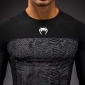 Vyriškas rashguard ilgomis rankovėmis Venum G-Fit Scales Rashguard black/charcoal grey 4