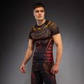 Vyriškas rashguard Venum Quetzal Fury Rashguard black/fury red/tangerine 3