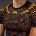 Vyriškas rashguard Venum Quetzal Fury Rashguard black/fury red/tangerine 4