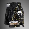Vyriški treniruočių šortai Venum VTC Flames Muay Thai black/gold 3