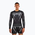 Vyriškas rashguard ilgomis rankovėmis Venum No Gi Rashguards black/silver grey