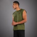 Vyriški marškinėliai Venum Boxing VT Sleeveless military green 4