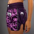 Moteriški treniruočių šortai Venum Iris Muay Thai plum/pink 4