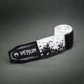 Bokso raiščiai Venum Bats Night Handwraps 450 cm black/white 3