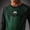 Vaikiškas rashguard Venum Attack Kids Rashguard forest green/off white 4