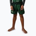 Vaikiški treniruočių šortai Venum Attack Kids Fightshorts forest green/off white