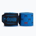 Bokso tvarsčiai Venum Monogram Hand Wraps Advanced 250 cm blue