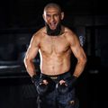 Vyriški treniruočių šortai Venum x Chimaev Fightshorts black/grey 8
