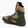 Vyriški bokso batai Venum Contender Boxing military green/sand 3