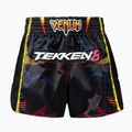 Vyriški treniruočių šortai Venum x TEKKEN 8 Yoshimitsu Muay Thai black/orange