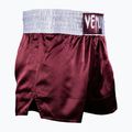 Vyriški treniruočių šortai Venum Classic Muay Thai burgundy 3