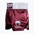 Vyriški treniruočių šortai Venum Classic Muay Thai burgundy 4