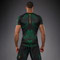 Vyriškas rashguardas Venum Matupa Short Sleeve black/green/gold 2