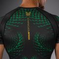 Vyriškas rashguardas Venum Matupa Short Sleeve black/green/gold 5