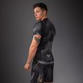 Vyriškas rashguardas Venum Matupa Short Sleeve black/grey/gold 4