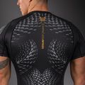 Vyriškas rashguardas Venum Matupa Short Sleeve black/grey/gold 6