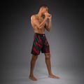 Vyriški treniruočių šortai Venum Matupa Fightshorts black/red/silver 2