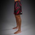 Vyriški treniruočių šortai Venum Matupa Fightshorts black/red/silver 4