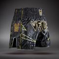 Vyriški treniruočių šortai Venum Matupa Muay Thai black/grey/gold 4