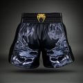 Vyriški treniruočių šortai Venum Wolf Attack Muay Thai Shorts black/grey 2