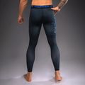 Vyriškos treniruočių kelnės Venum Thunder Dragon Spats Black/Royal Blue 3