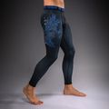 Vyriškos treniruočių kelnės Venum Thunder Dragon Spats Black/Royal Blue 6