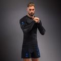 Marškinėliai ilgomis rankovėmis Venum Thunder Dragon black/royal blue 3