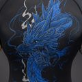 Vyriški marškinėliai Venum Thunder Dragon black/royal blue 5