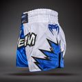 Treniruočių šortai Venum Inferno 2.0 Muay Thai white/blue 3