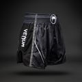 Treniruočių šortai Venum Stealth Muay Thai black/white 3