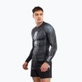 Vyriškas ilgomis rankovėmis rashguardas Venum Karate Combat black/grey 4