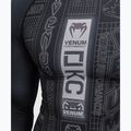 Vyriškas ilgomis rankovėmis rashguardas Venum Karate Combat black/grey 5