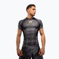 Vyriški marškinėliai Venum Galactic 3.0 Rashguard SS black/gold