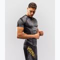 Vyriški marškinėliai Venum Galactic 3.0 Rashguard SS black/gold 4