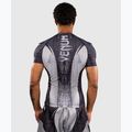 Vyriški marškinėliai Venum Galactic 3.0 Rashguard SS off white/black 3