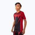 Vaikiški apsauginiai marškinėliai  Venum Attack Rashguard SS black/red 3