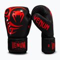 Bokso pirštinės Venum Mike Tyson Replica Boxing black/red 2