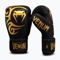 Bokso pirštinės Venum Mike Tyson Replica Boxing black/gold