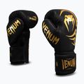Bokso pirštinės Venum Mike Tyson Replica Boxing black/gold 2