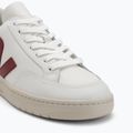 Vyriški batai VEJA V-12 Leather white/marsala/navy 7
