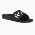 Moteriškos šlepetės ROXY Slippy II green black fg