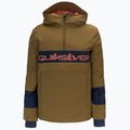 Quiksilver Steeze žalia vaikiška snieglenčių striukė EQBTJ03124