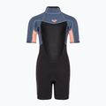 ROXY 2/2 Prologue Girl BZ SS SP FL cloud black/powderdgrey/sunglow vaikiškas hidrokostiumas 2