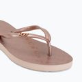 Vaikiškos šlepetės per pirštą ROXY Viva VI rose gold 7