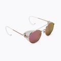 Moteriški akiniai nuo saulės ROXY Blizzard shiny rose gold/white/ml sup pi