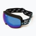 Moteriški snieglenčių akiniai ROXY Popscreen Cluxe J true black akio/sonar ml revo blue 10