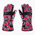 Moteriškos snieglenčių pirštinės ROXY Cynthia Rowley true black/white/red 2